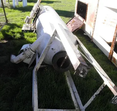 Dust Collector, Baghouse, 100 SF, 28" diameter X 9.5', Pulse #S739458