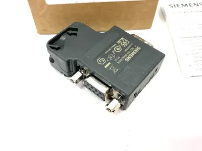 New | in-Stock Siemens SIMATIC DP PROFIBUS Bus Connector 35-Degree RS485 Electrical Fittings Michigan US | Maverick Industrial Sales #1401814