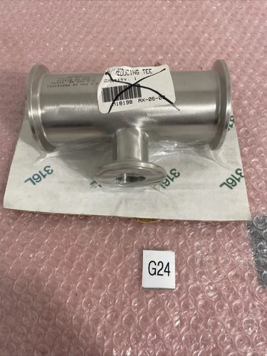 New 2x1” Reducing Tee SS 316L  Fast Shipping +Warranty