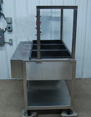 142-0908 Vollrath 38003 3 Well Hot Food Warmer Steam Table