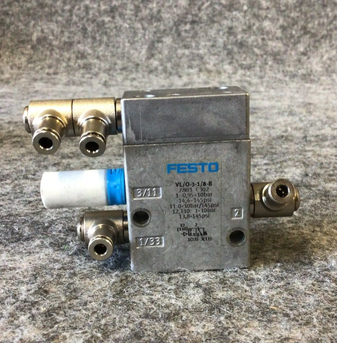 Used Festo VL/O-3-1/8-B Parts (Hydraulics and Pneumatics) California US | Davliegogo LLC #1729653