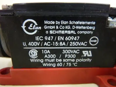 USED SCHMERSAL TGZ 01.110