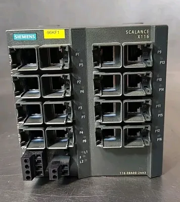 Siemens 6GK5116-0BA00-2AA3 Unmanaged Switch 16-port Loc3E41