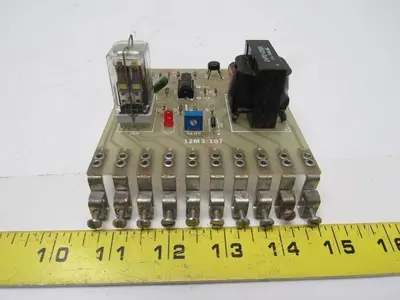 Fenner 12M-03-00107-01 Phase-Loss & unbalance Detector Circuit Board Card