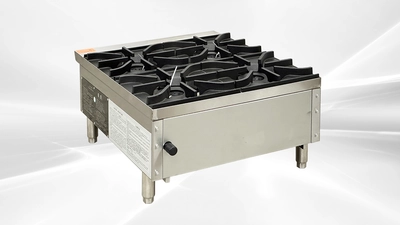 171-0446 24" 4-Burner Gas Hot Plate