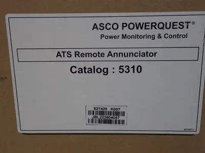 NEW ASCO POWERQUEST 5310