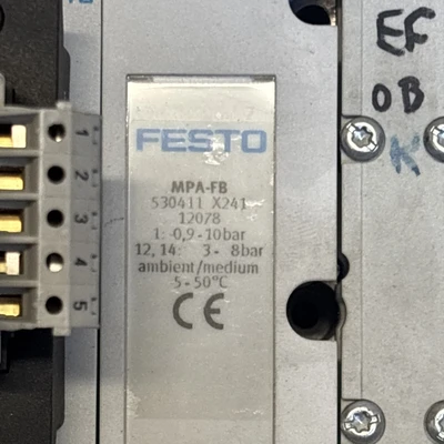 Used Festo MPA-FB-VI Solenoid Valves California US | Davliegogo LLC #1706348