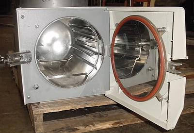 USED TUTTNAUER BRINKMANN TABLE TOP STERI STERLIZER AUTOCLAVE