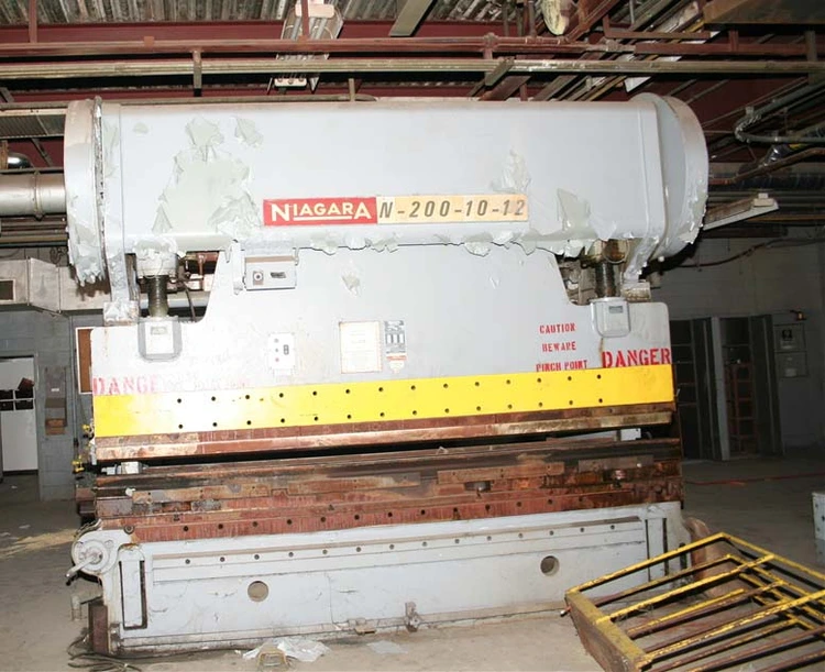 Used 1945 NIAGARA N200-10-12 Press Brakes Michigan US | Presses for Industry #403410