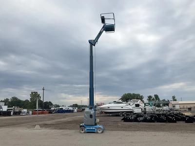 Used 2013 GENIE GR26J RUNABOUT VERTICAL MAST LIFT Vertical Mast Lifts Michigan US | Miedema Asset Management Group #1406856