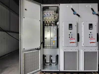 4000 Amp (6 X 700 HP) Transformer & VFD Bank