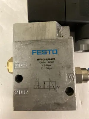 New | in-Stock FESTO 10834 Solenoid Valves Ohio US | Surplus Asset Holdings #1243682