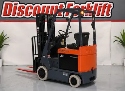 Used 2022 TOYOTA 8FBC18U 4-Wheel Sit down Electric Counterbalance Forklifts Colorado US | Discount Forklift #1377550