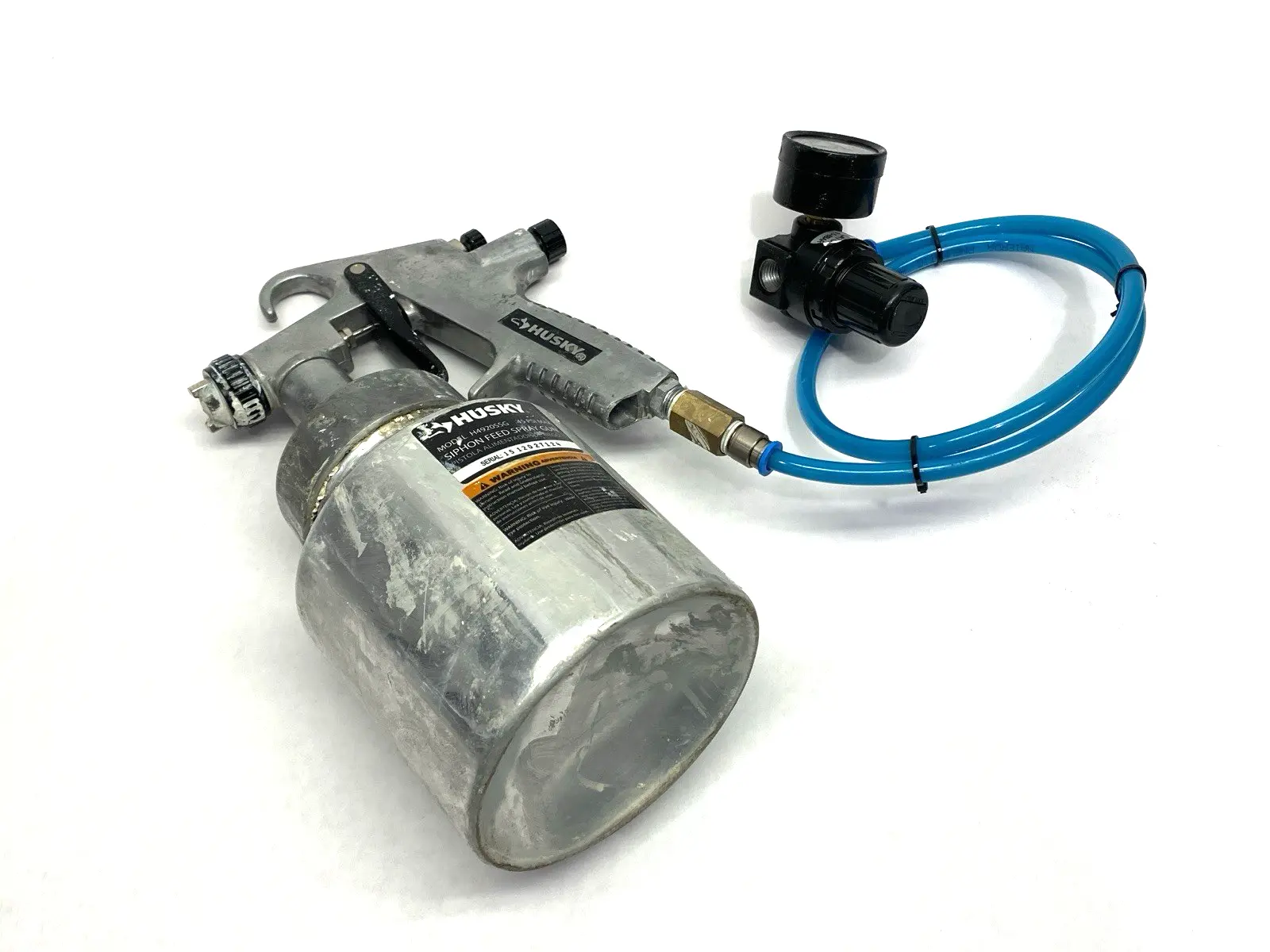 USED HUSKY SIPHON FEED SPRAY GUN 45PSI MAX