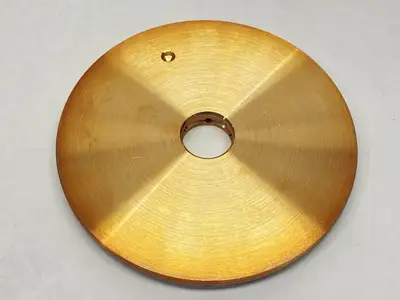 USED ADI DIAMOND PROFILE WHEEL 130MM DIAMETER FOR 3MM GLASS 22MM BORE