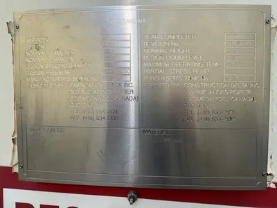 40ft., 100-Ton Carbon Steel Mixing Silo