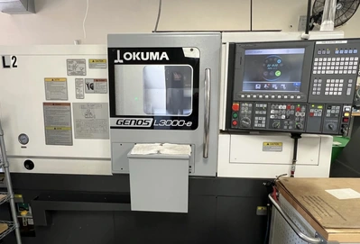 2021 OKUMA GENOS L3000-E CNC Lathes | SNL Machine Trader LLC (1)