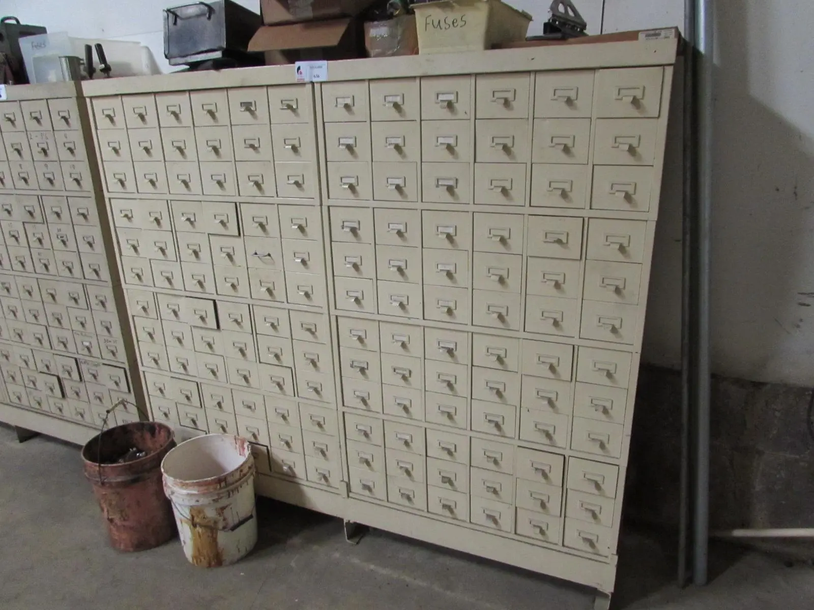 144 DRAWER STORAGE CABINET: STOCK 17387