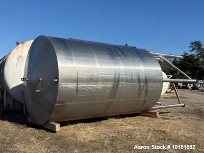 Used JV Northwest 12,500 Gallon Stainless Steel Glycol Jacketed Tank – Brewery Fermentation Vessel