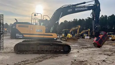 Used 2023 HYUNDAI HX220AL Crawler Excavators South Carolina US | National Equipment Dealers #1422422