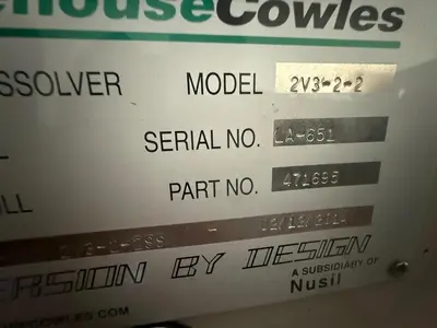 USED MOREHOUSE COWLES 2V3-2-2SS
