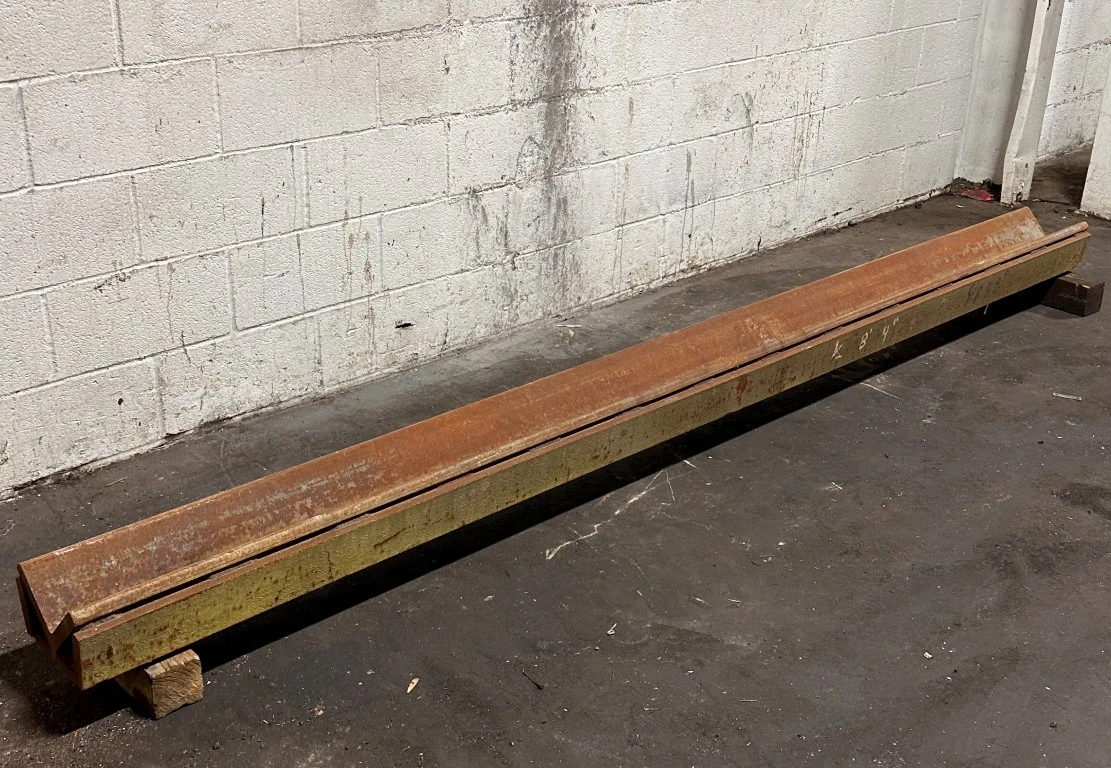CUSTOM 10' BOTTOM PRESS BRAKE DIE - 7" OPENIN