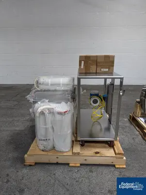 USED Vector Vector Fluid Bed Dryer, Model FL-M-15, S/S