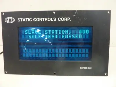 USED STATIC CONTROL SYSTEMS 900-S-4-X-120-P-120