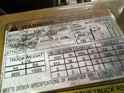 USED CATERPILLAR GC55K6