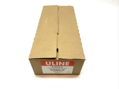 USED ULINE 3-PART INVENTORY TAGS ADHESIVE #5000-#5499 BOX OF 500 TAGS
