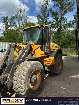 Used 2015 VOLVO L45G Wheel Loaders Louisiana US | Proxy Equipment #1377577