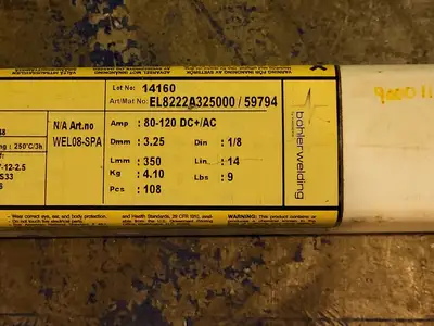 3.25mm Stainless Steel Welding Electrode 316L AC/DC