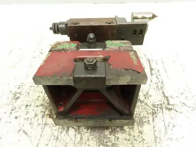 Schutte Tool and Cutter Grinder Tailstock Center Attachment Fixture