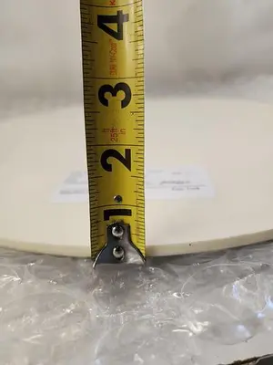 COORS CERAMICS 583283 CERAMIC PLATE 18.720 OD X 0.250