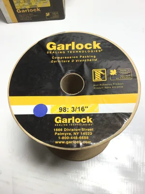 Garlock 98 Yarn Compression Packing Lattice Braid Filament 3/16″
