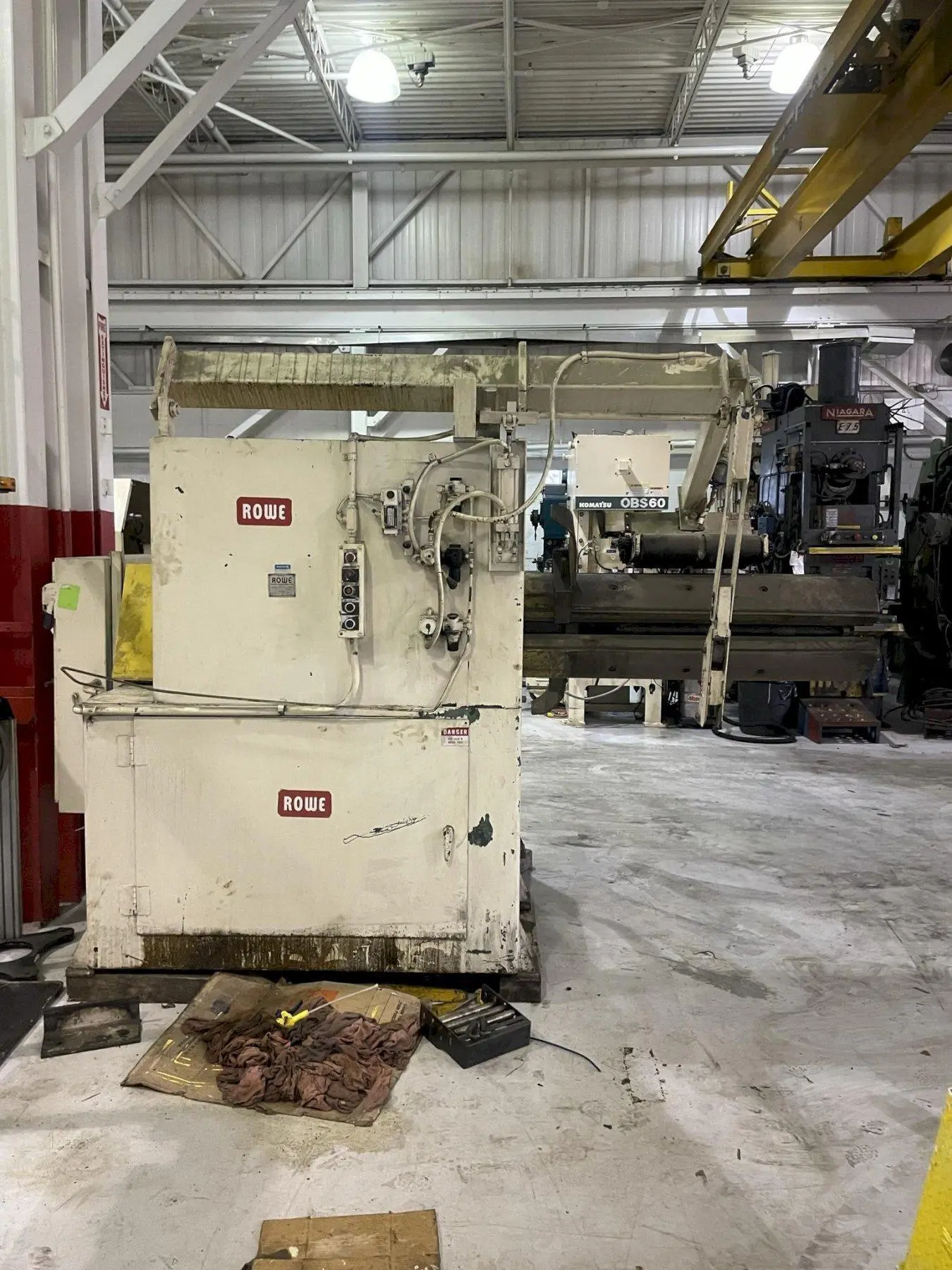 50” wide x 20,000 lbs. ROWE Coil Reel