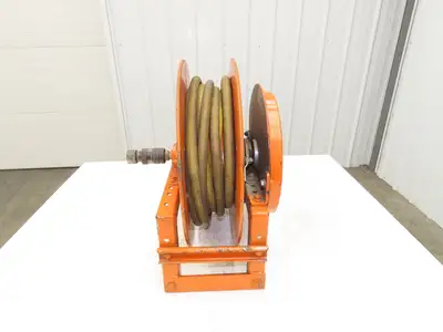Hannay Reels 716-19-20J SR Retractable Industrial Air Hose Reel 1/2" X 35'