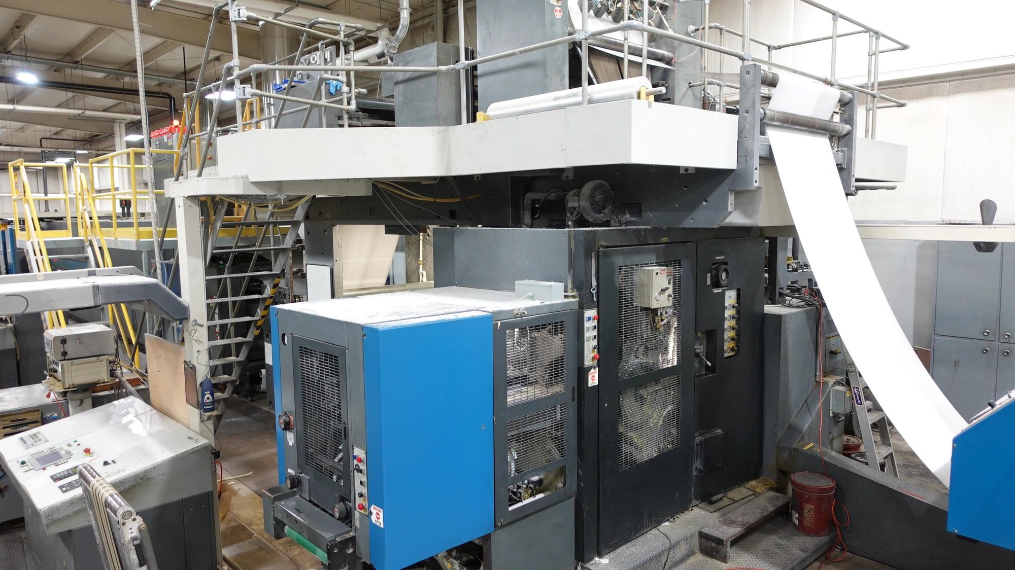 Used 1998 HEIDELBERG M600 B24 (6) UNIT WEB OFFSET PRESS