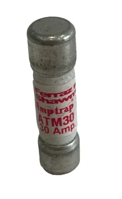 NEW FERRAZ SHAWMUT ATM30 FUSES 30AMP LOT OF 10