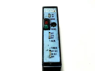 Used KEYENCE FIBER AMPLIFIER, CABLE TYPE, PNP 250 MICROSECONDS Cable & Wire | Maverick Industrial Sales #1121091