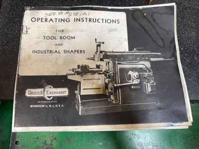 Used GOULD & EBERHARDT _UNKNOWN_ Universal Cylindrical Grinders Illinois US | Aucto #1355334