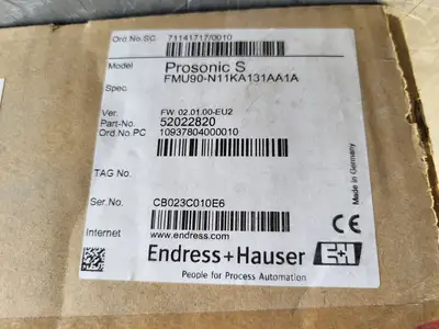 Prosonic S Transmitter FMU90-N11KA131AA1A P/N 52022820