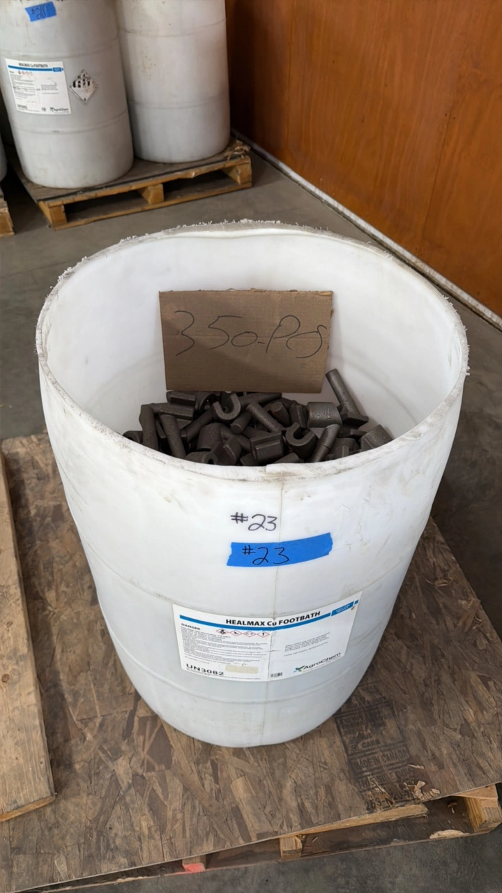 Barrel of New Klein Heads 3/4" Quantity approx 350