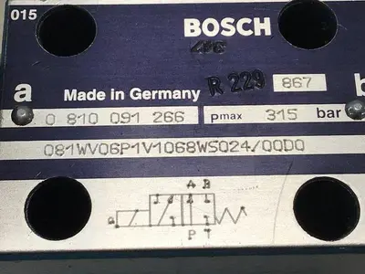Used BOSCH 0 810 091 266 Valves/Fittings Michigan US | Ideal Machinery #1261364