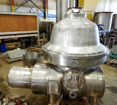Westfalia MSA 160-01-076 warm milk separator, 316SS.