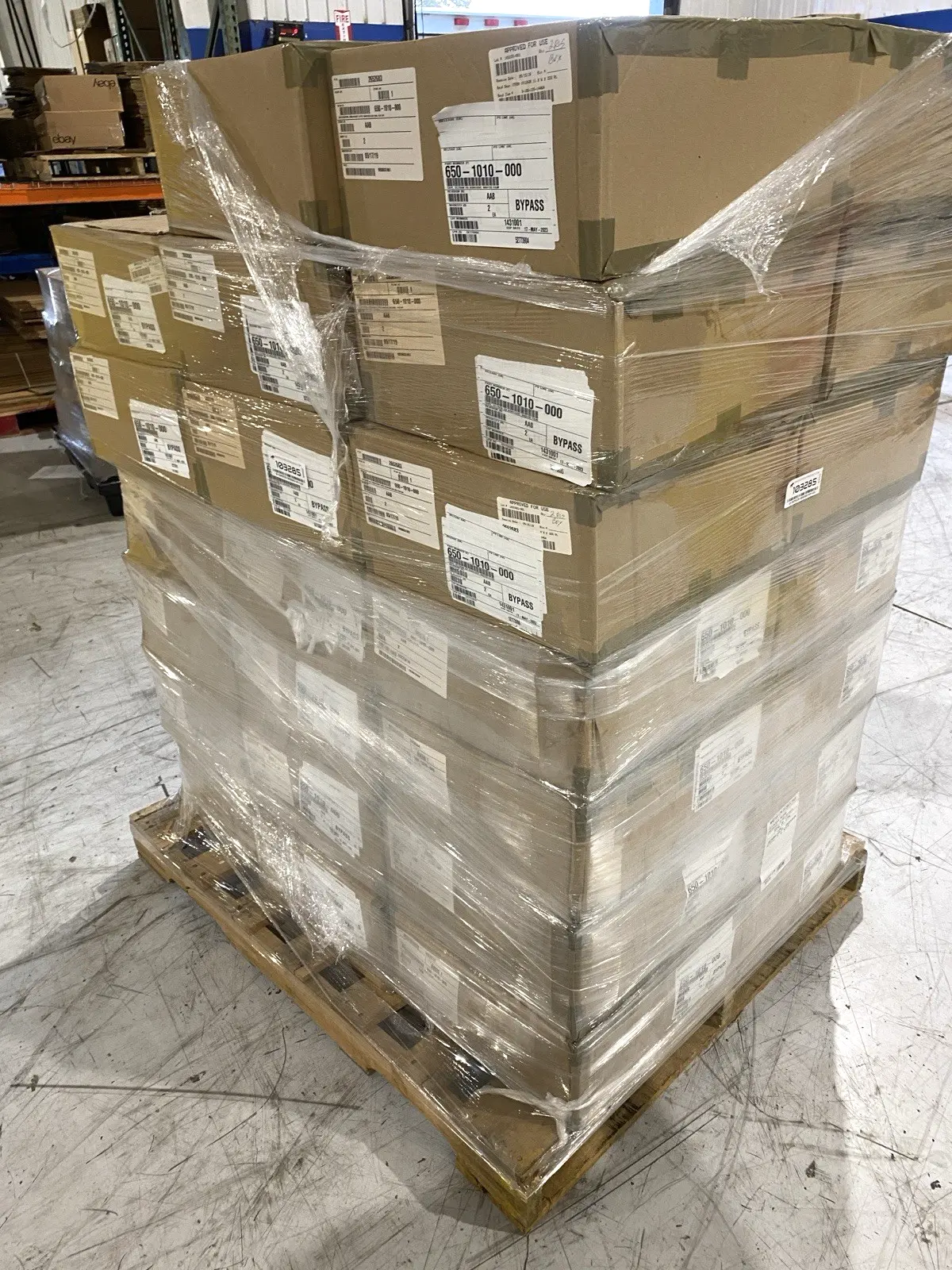 USED ULTRON SYSTEMS 11.8"X100M LOT OF 39 CASES