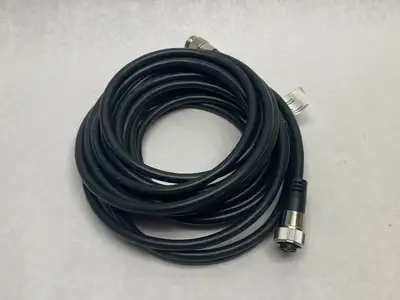 USED LUMBERG AUTOMATION, BELDEN MINI-POWER DOUBLE ENDED CORDSET 7/8" MALE TO FEMALE