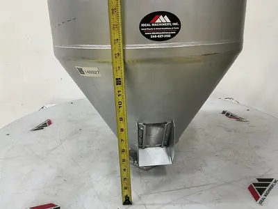 USED METAL FABRICATOR HOPPER