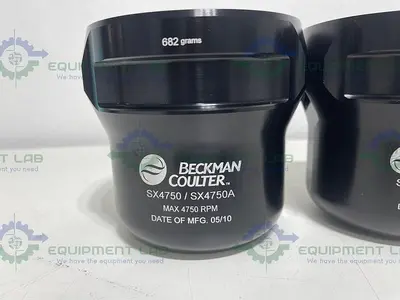 NEW BECKMAN COULTER SX4750 SWINGING BUCKET ROTOR 4750 RPM W/ BUCKETS