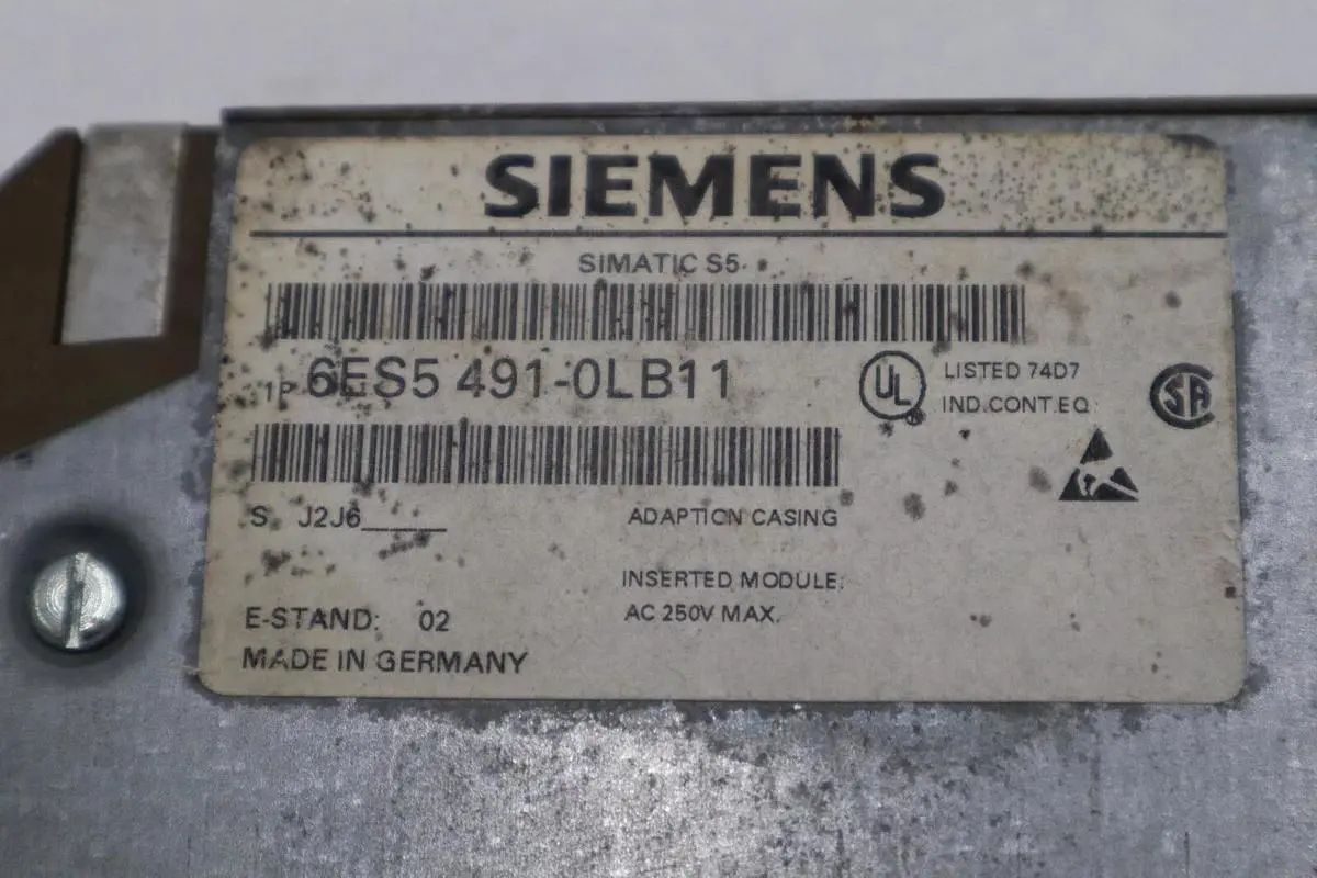 SIEMENS 6ES5 491-0LB11 SIMATIC S5 STOCK 5375